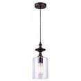 thumbnail image 3 of IPL276B01ORB Canarm Inc York - 1 Light Pendant In Scandinavian Style-60 Inches Tall and 5.5 Inches Wide, 3 of 8