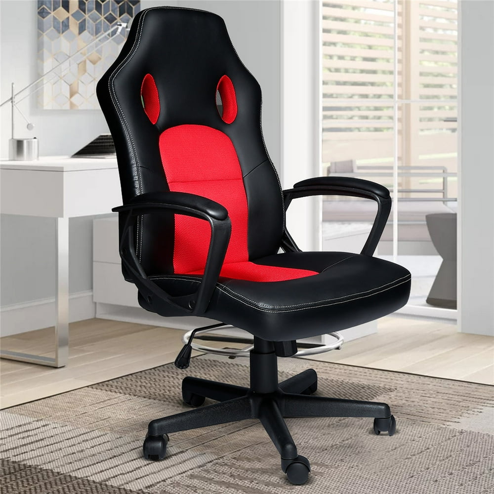 Adjustable High Back Executive Office Computer Leather Desk Gaming Task