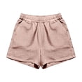 thumbnail image 6 of Enjoytime Outfits for Women Solid Color Sleeveless Tank Tops with Shorts 2 Piece Set Summer Travel Casual Plus Size Lounge Sets, 6 of 7