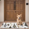 thumbnail image 4 of White Christmas Tree and Snowflake Pattern Door Rugs,Washable Non Slip Door Mats Indoor,Decorative Door Mats,Entry Mat Indoor for Entrance,Bedroom,Kitchen,Bathroom,16"x47", 4 of 6