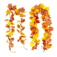 thumbnail image 3 of Fall Decorations Garland Simulation Maple Leaf Rattan Decorations Door and Window Fall Thanksgiving Decoration Halloween Gifts (78inch), 3 of 6