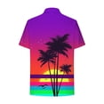 thumbnail image 3 of Toonshare Shirts Under $10 Save Up Under 50% Versatile Womens Hawaiian Shirts Button Up Casual Shirt Summer Beach Shirt Cool Short Sleeve Blouse Tops Multicolor XL, 3 of 4