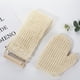 thumbnail image 5 of Toystoory Guantes de Traje de ducha Cáñamo Sisal Bandas para el cabello clásicas amigables con la piel Herramientas de limpieza cómodas Juegos de accesorios de baño Toystoory HA074705-00, 5 of 6