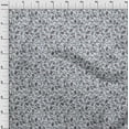 thumbnail image 4 of oneOone Cotton Poplin Light Gray Fabric Florals Sewing Craft Projects Fabric Prints By Yard 56 Inch Wide, 4 of 4