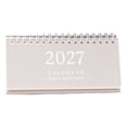thumbnail image 6 of 2027 Desk Calendar - Muted Color Standing Flip Calendar, 6"x3" Compact Size Monthly Layouts Planning Check-in Notebook Calendar with Tear-off Pages for Office Home Worktable Daily Task Tracker, 6 of 6