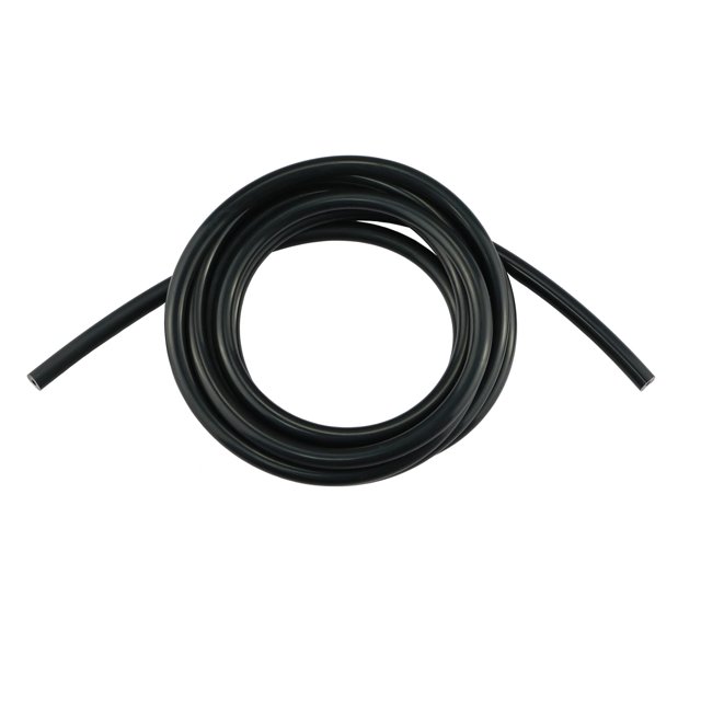Ucreative Manguera de tubo de vacío de silicona de alta temperatura, ID de 10 pies, 1/8 "(3 mm), presión máxima de 130 PSI, color negro