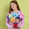 thumbnail image 2 of Disney Stitch Deluxe Valentine’s Day Plush Bouquet, 5 Plush Dolls Included, Kids Ages 2 and up, 2 of 6