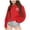 Watermelon Red, variant on Crewneck Sweatshirt Boys Girls Fashion Print Crew Neck Sweatshirt Long Sleeve Hoodless Top Black 4-5 Years
