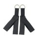 thumbnail image 2 of 2 correas de pilates, correas de yoga, correas para cintura, espalda, piernas y pies, anillo en D, reformer Negro, 2 of 9
