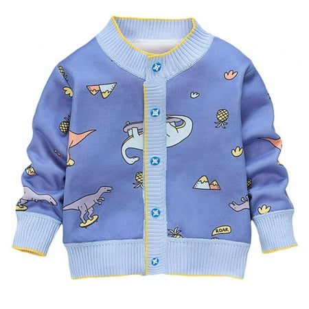 

Alvage kids Baby Sweater Knitting Baby Cardigan Coat for Autumn Fall Spring Winter6M-3T