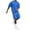 Blue, variant on Mens Short Sets 2 Piece Outfits - Casual Summer Short Sleeve Sweatsuits Sets for Men with Cargo Pocket