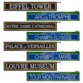 thumbnail image 2 of Party Central Club Pack of 48 Blue and Black Historic French Street Signs 24", 2 of 2