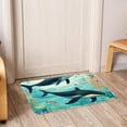thumbnail image 6 of Whale Elegant Polyester Indoor Rug, Non-Slip Chair Rug, Machine Washable Floor Rugs, 6 of 6