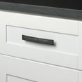 thumbnail image 3 of GlideRite 3-3/4 in. Center-Center Hammered Mission Style Cabinet Pull, Matte Black - 4244, 10 Pack, 3 of 4