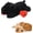 Black, variant on Cat Calming Toy with Realistic Heartbeat - Soft Plush Heartbeat Toy ,Black | Heartbeat Cat Calming Toy, Anxiety Relief & Stress , Plush Toy with Heartbeat for Cats