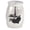 Silver, variant on "Always in my Heart" Black Mini Cremation Urns for Human Miniature Pet Ashes Holder Memorial Keepsake Waterproof Ash Container with Free Gift Pouch