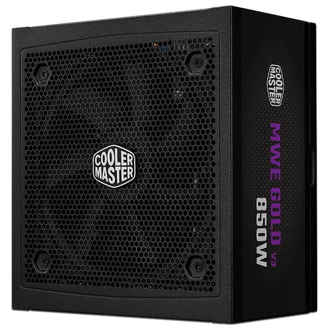 Fuente de Poder CoolerMaster MWE Gold V3 de 850W, 80 Plus Gold