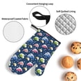thumbnail image 3 of Cauagu Colorful Cartoon Shark Print Oven Mitts and Pot Holders 4 pcs Set,Extra Thicken Long Kitchen Oven Glove Potholders BBQ Gloves-Oven Mitts and Pot Holders(11 Inch), 3 of 6