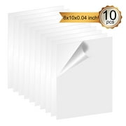 YouLoveIt Acrylic Sheet Clear Cast Plexiglass Square Panel Transparent Plastic Plexi Glass Board Durable Water Resistant PET Sheet for Craft, Windows, Frame, DIY Display Projects, 2/5/10/20pcs