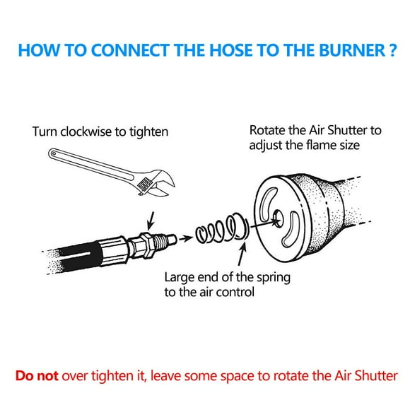 Zimtown 200,000 BTU High-Pressure Round Outdoor Propane Burner Camping with 0-20 PSI Regulator