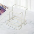 thumbnail image 3 of Paper Cup Storage Rack Heavy Duty Cup Holder Metal Paper Cup Holder Modern Single/double Slot Solid Countertop Organizer, 3 of 5