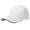 White, variant on Textured Baseball Cap Lightweight Structured Crown Casual Work Hat
