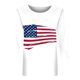 thumbnail image 4 of Blusas tipo túnica COTECRAM Patriotic Shirts para mujer, talla grande, 4 de julio, 4 of 5