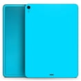 thumbnail image 2 of DesignSkinz Solid Turquoise Blue Full-Body Skin Decal Wrap Cover for iPad Pro 12.9” 3rd Gen (A1876/A1895/A2014), 2 of 4