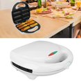 thumbnail image 3 of Máquina para perros de maíz, 750 W para perros calientes en un palo, palitos de queso, hace 6 mini perros de maíz a la vez, fácil de usar, horneador eléctrico antiadherente, 3 of 5