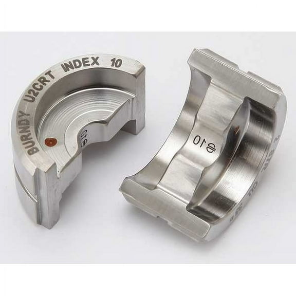 Burndy Crimping Die,U Style,12 tons,2 AWG U2CRT