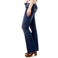 thumbnail image 3 of WallFlower Women's Luscious Curvy Bootcut Mid-Rise Insta Stretch Juniors Jeans (Standard and Plus), 3 of 5