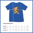 thumbnail image 5 of Tee Hunt Dean Russo Colorful Neon Dog Youth T-Shirt How Your Soul is Kids, Blue, Large, 5 of 5