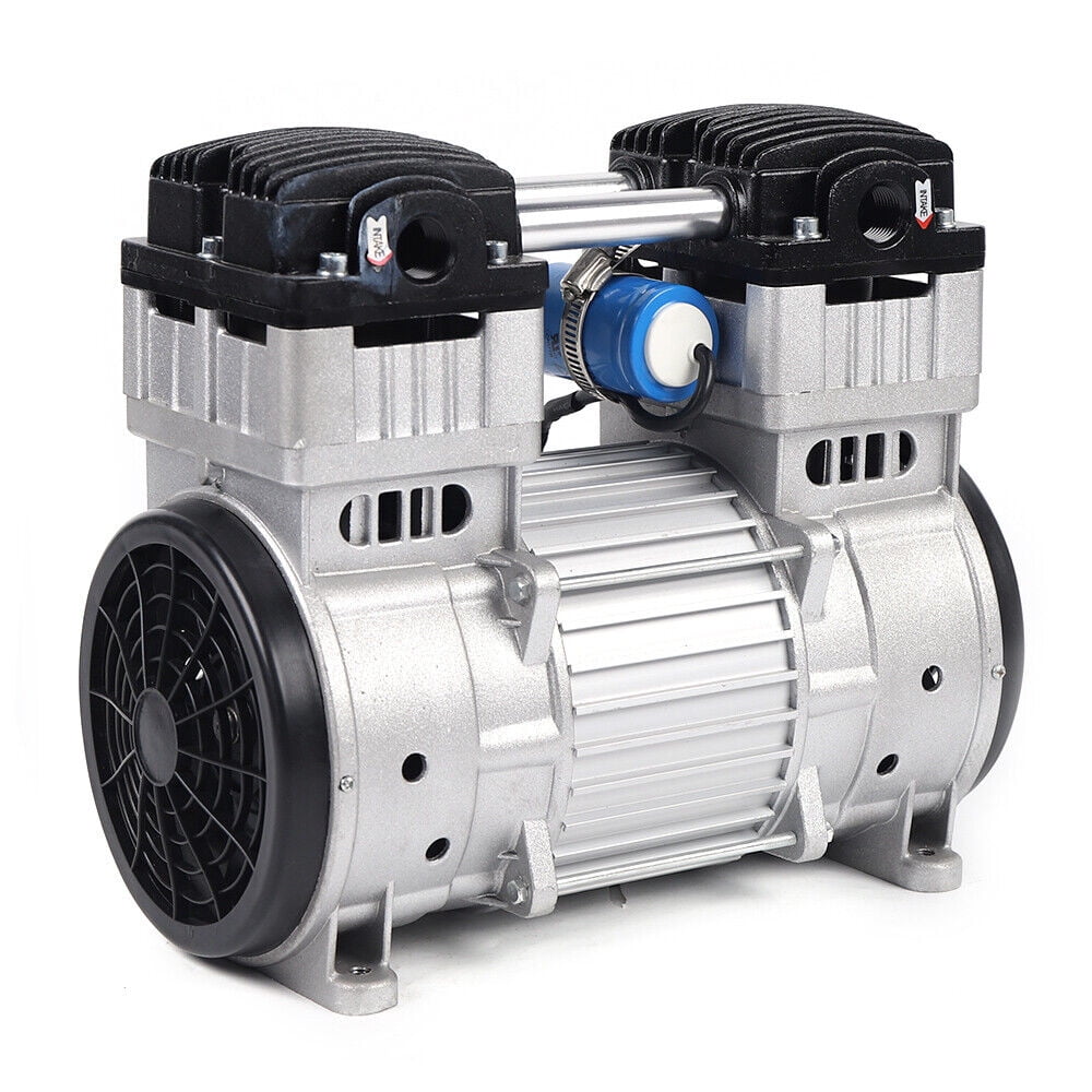 Flkoendmall Oil-free Silent Air Pump Air Compressor Head Small Air Pump Head  MotorCount 110V 