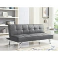 thumbnail image 3 of Serta Carson Tufted Sleeper Sofa in Charcoal Gray Fabric Upholstery, 3 of 14