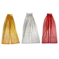 thumbnail image 3 of Vestuario Brujería Lentejuela para Adultos Disfraces Vestuario Tapadera de Mujeres Representación de Oro Baoblaze Capa de lentejuelas de adulto, 3 of 8