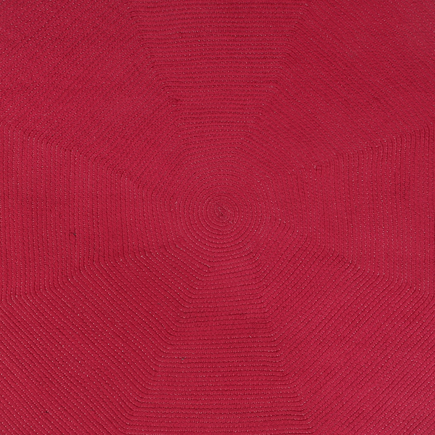 Better Trends 24"x 108" Oval Runner Rug 100% Polypropylene Durable & Stain Resistant Reversible Indoor Area Utility Rug (Burgundy Solid) Alpine Solid Collection