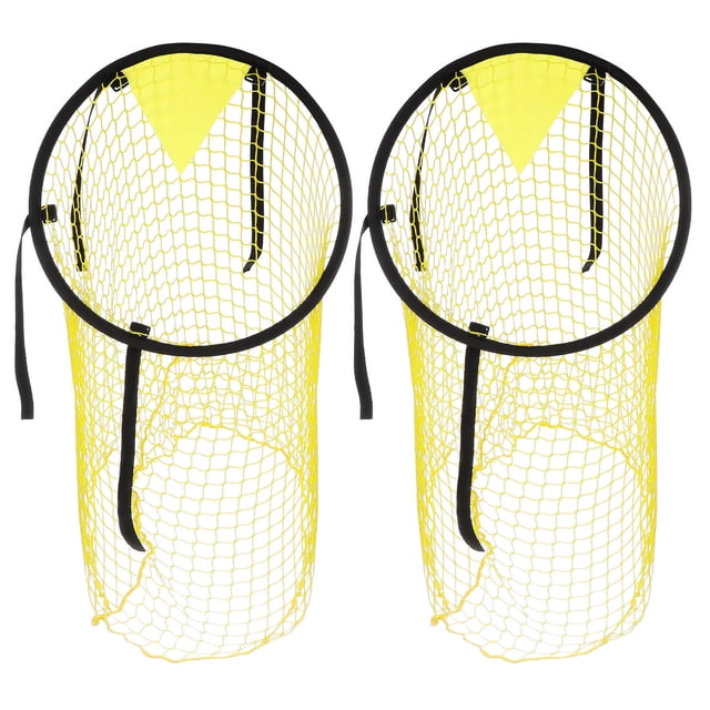 HOOWIFFY 2pcs Soccer Goal Target Net Durable Football Goal Targets For Training Easy Installation For Shooting