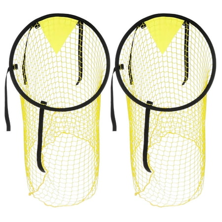 HEMOTON 2 Pcs Soccer Shooting Net Target Training Backyard Goal with Child