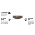 thumbnail image 3 of Homestyles Palm Springs Rattan Outdoor Coffee Table in Brown, 3 of 23
