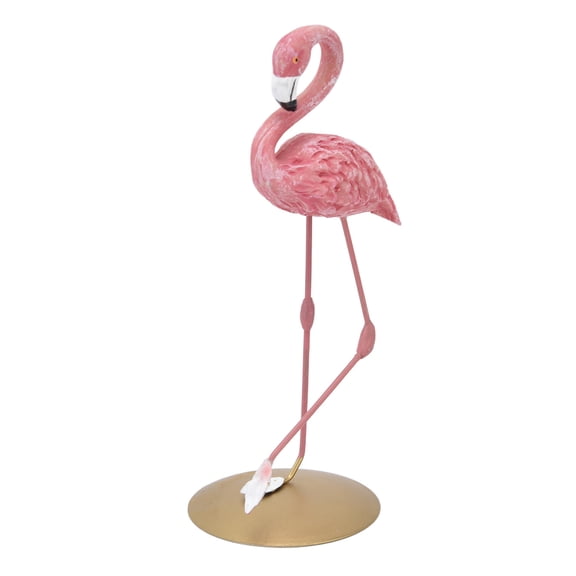 YAHHU Pink Flamingo Resin Statue – Durable, Eco‑Friendly Home & Wedding Decor, Lightweight Gift for Lovers