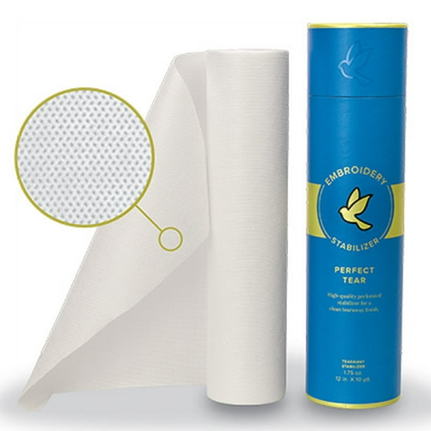 Eversewn Perfect Tear Embroidery Stabilizer 12 IN x 10 YD Roll ESPT12