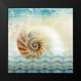 thumbnail image 2 of Franklin 12x12 Black Modern Framed Museum Art Print Titled - Nautilus, 2 of 5