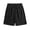 j16-Black, variant on Mens Shorts Father's Day Gifts Summer Casual Solid Color Mid Waist Elastic Band Bermuda Male Loose Fashion Comfortable Breathable Soft Daily Versatile Shorts With Large Pockets,L