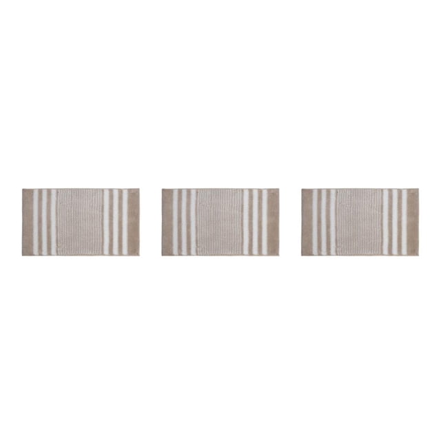 Wosthever Alfombra de baño de la colección Fibre Classic: exquisita textura artesanal que no daña el piso Caqui Type1 NO1