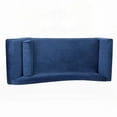 thumbnail image 3 of Modern Sled Chaise Lounge 68.31"W*28.74"D*29.33"H with Fabric & Solid Wood Frame, 3 of 15