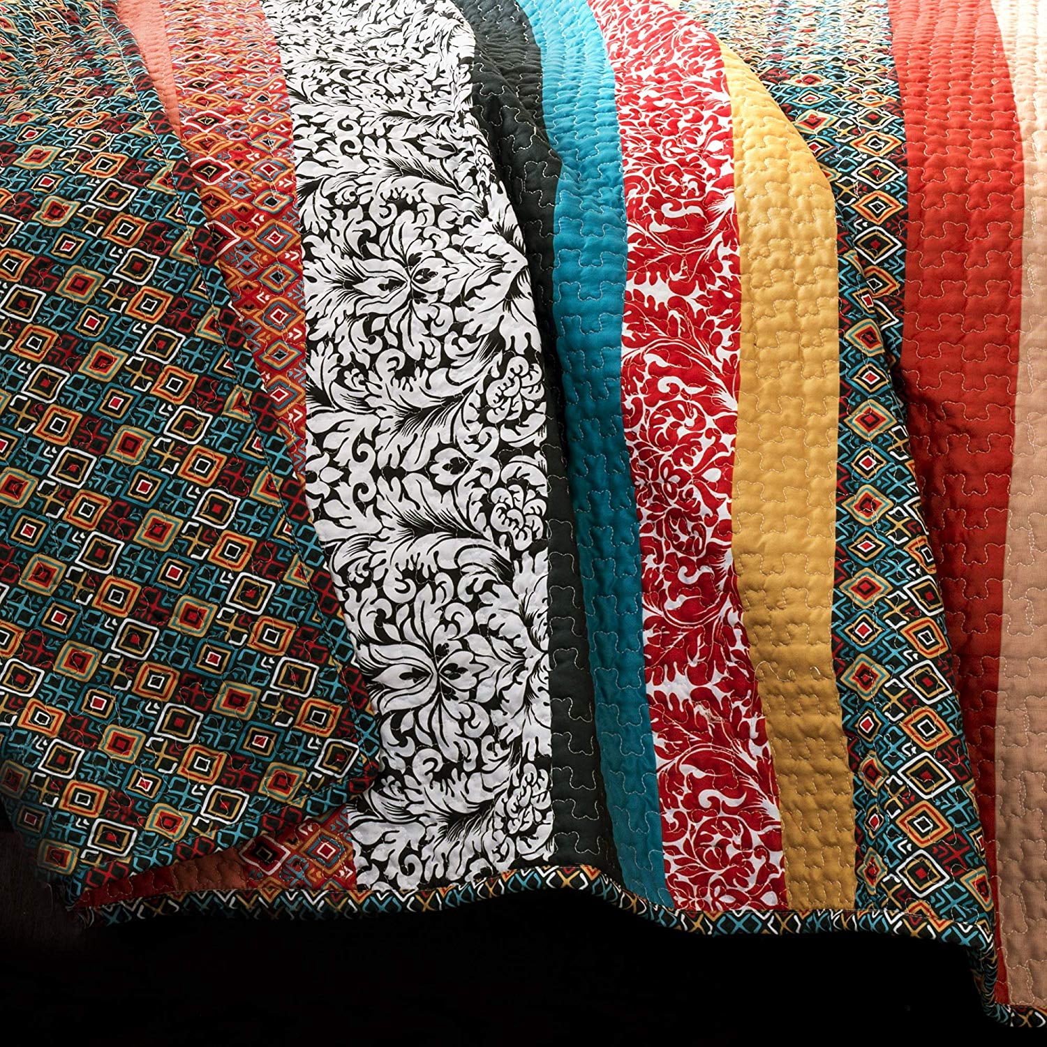 Lush Decor Boho Stripe Cotton 