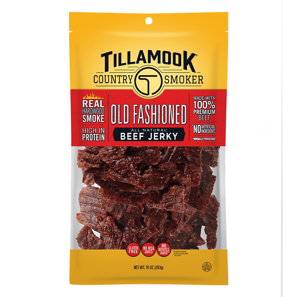Tillamook Country Smoker Jerky, Old Fashion Jerky, 10oz