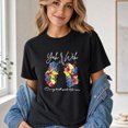 thumbnail image 3 of Jollimate Yah Weh Floral Lungs Shirt, Christian Faith Graphic Tee, Botanical Inspirational T-Shirt, Breath Speaks His Name Gift, 3 of 4