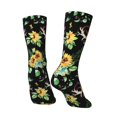 thumbnail image 4 of Junzan Mens Funny Socks For Men Women Colorful Fun Novelty Crew Patterned Socks, 4 of 9