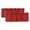 Deep Red, variant on Valances for Windows, Red Geometric Kitchen Curtains Valances 2 Pack for Living Room Bedroom Bathroom, Modern Morocco Abstract Art Light Filtering Curtains Rod Pocket Valance 42"x12"